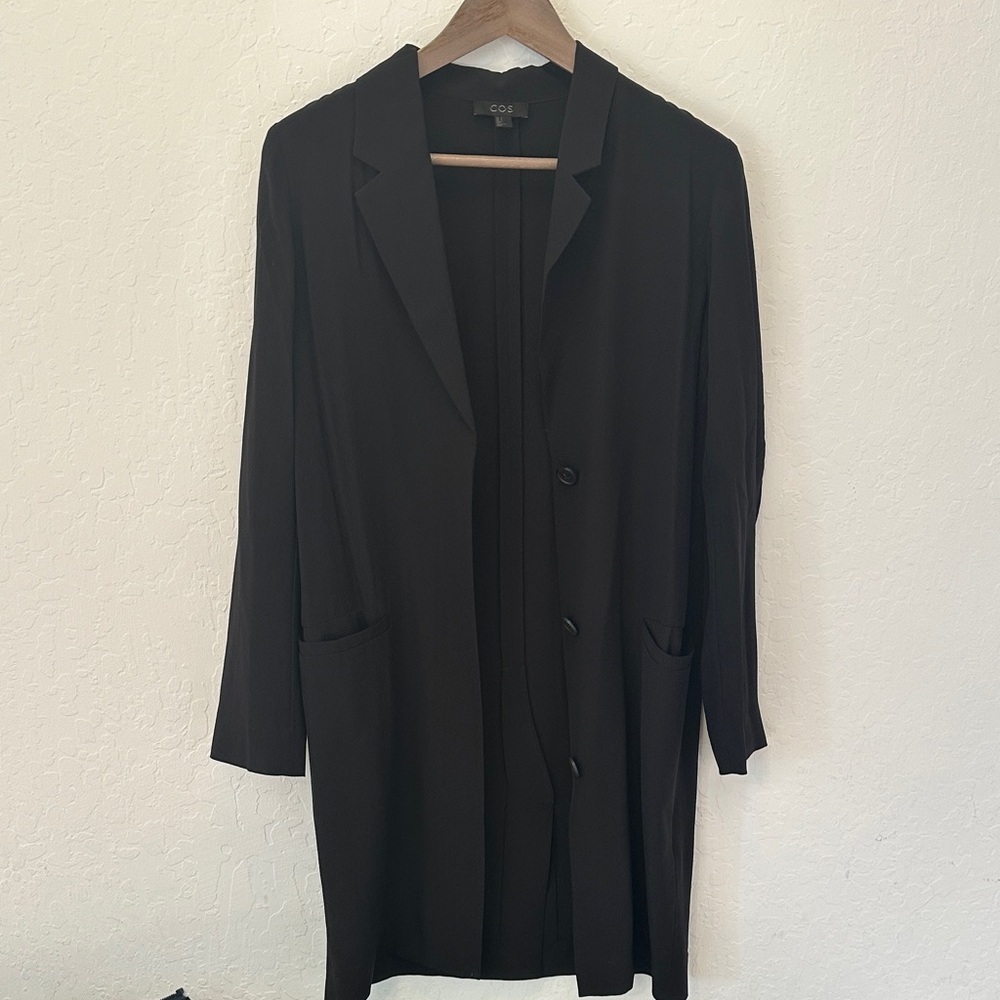 COS Black Women's Silk Jacket